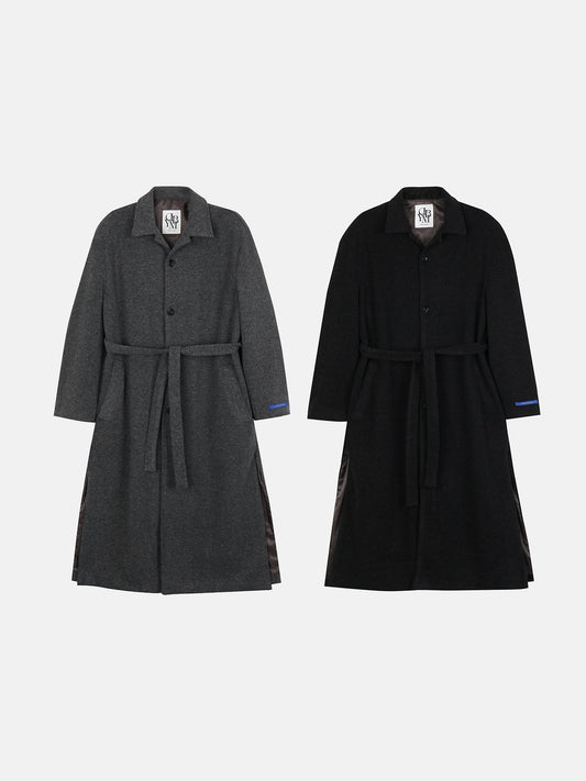 MAGNOLIA Ash Robe Coat(GRAY,CHARCOAL) 商品画像1/5