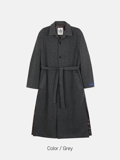 MAGNOLIA Ash Robe Coat(GRAY,CHARCOAL) 商品画像2/5
