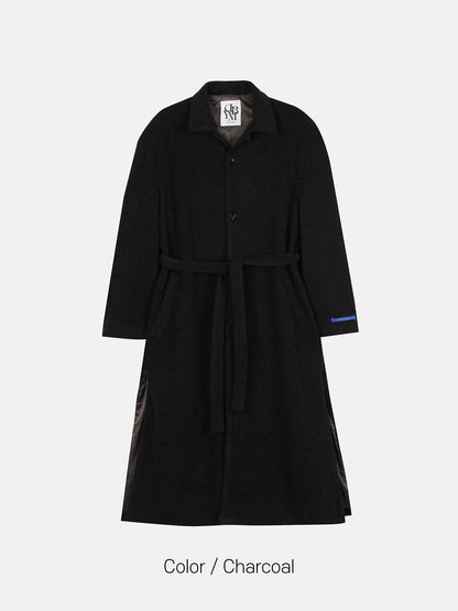 MAGNOLIA Ash Robe Coat(GRAY,CHARCOAL) 商品画像3/5