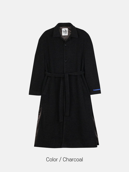 MAGNOLIA Ash Robe Coat(GRAY,CHARCOAL) 商品画像3/5