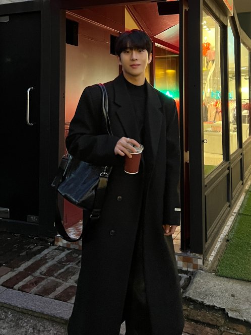 MAGNOLIA Aura Hidden Coat(OATMEAL,CHARCOAL,BLACK) 商品画像3/19