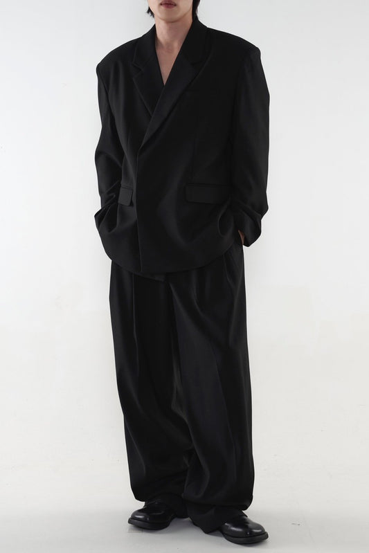 MAGNOLIA Aura Relaxed Tailored Setup(BLACK,CHARCOAL,BEIGE) 商品画像2/36