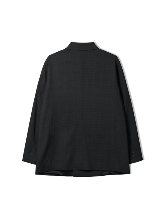 MAGNOLIA Autumn Check Double Jacket(CHARCOAL) 商品画像5/12