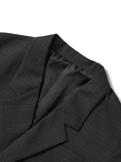 MAGNOLIA Autumn Check Double Jacket(CHARCOAL) 商品画像6/12