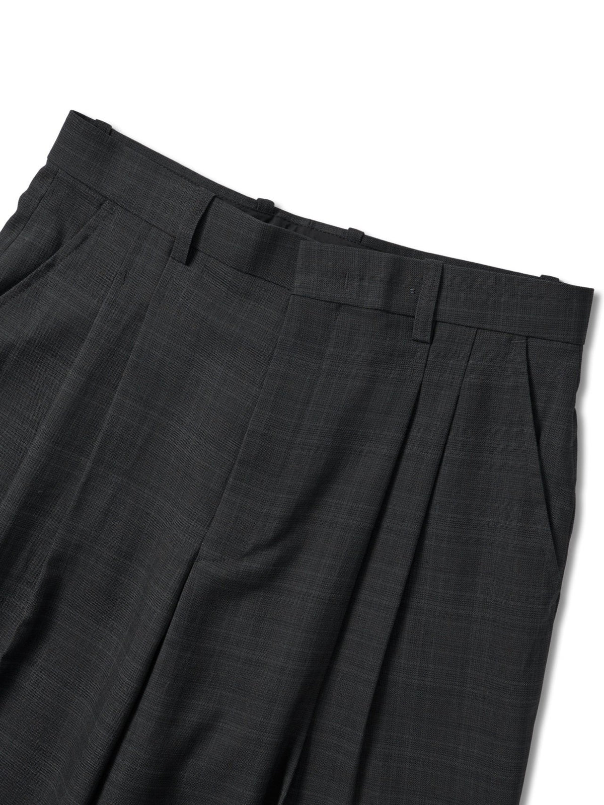 MAGNOLIA Autumn Check Double Jacket & Slacks Setup(CHARCOAL) 商品画像15/18