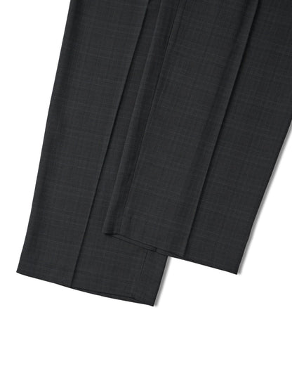 MAGNOLIA Autumn Check Double Jacket & Slacks Setup(CHARCOAL) 商品画像16/18