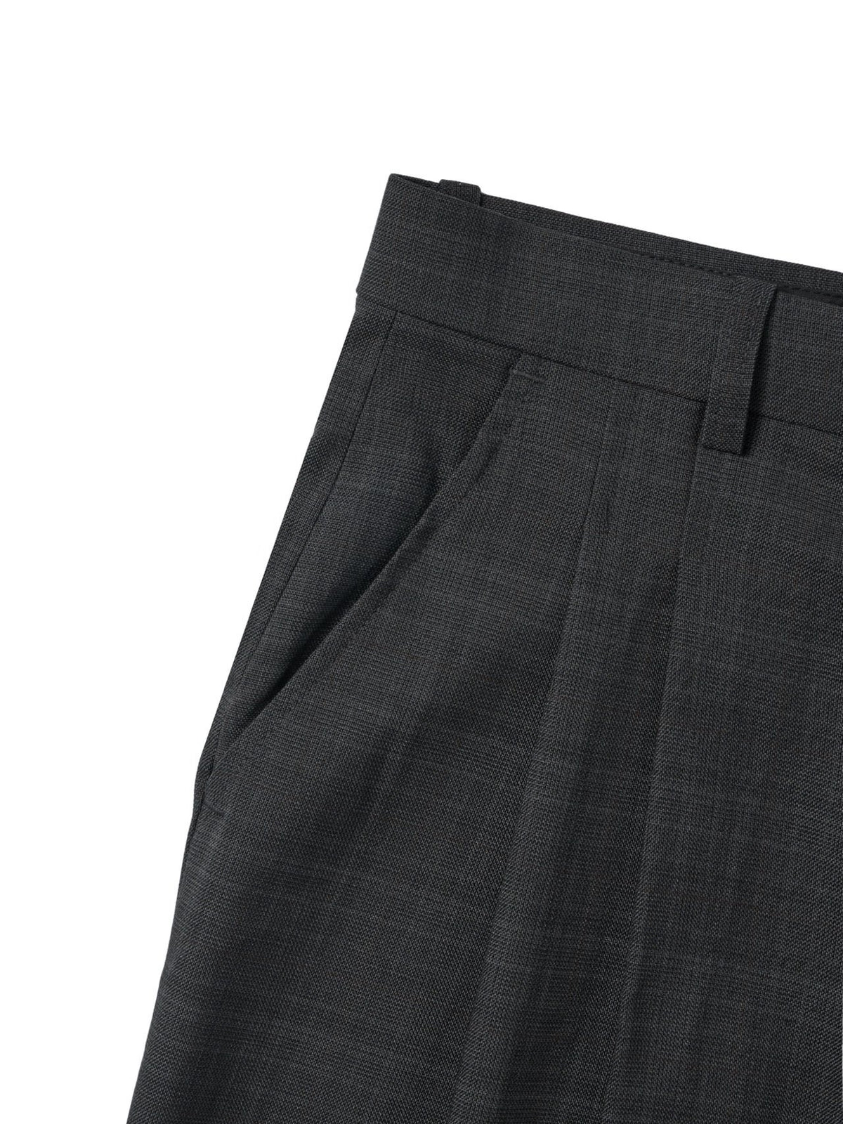 MAGNOLIA Autumn Check Double Jacket & Slacks Setup(CHARCOAL) 商品画像17/18