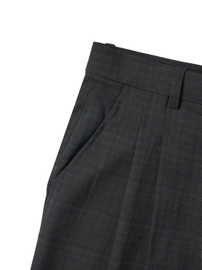 MAGNOLIA Autumn Check Double Jacket & Slacks Setup(CHARCOAL) 商品画像17/18
