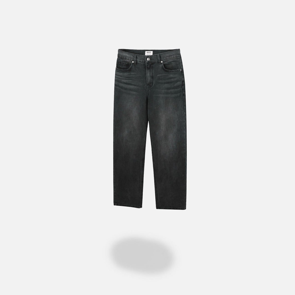 MAGNOLIA Basic Black Denim Pants(BLACK) 商品画像3/9