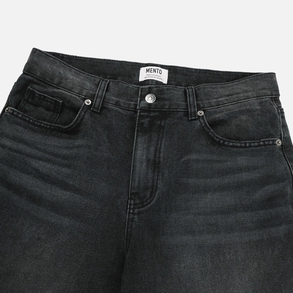 MAGNOLIA Basic Black Denim Pants(BLACK) 商品画像4/9