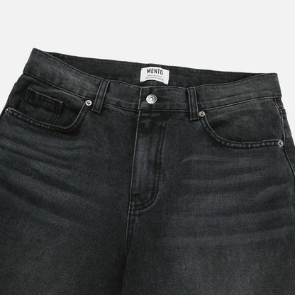 MAGNOLIA Basic Black Denim Pants(BLACK) 商品画像4/9
