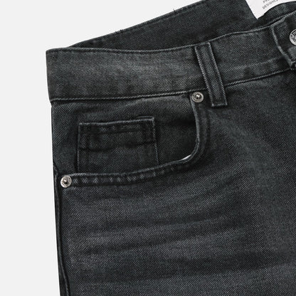 MAGNOLIA Basic Black Denim Pants(BLACK) 商品画像5/9