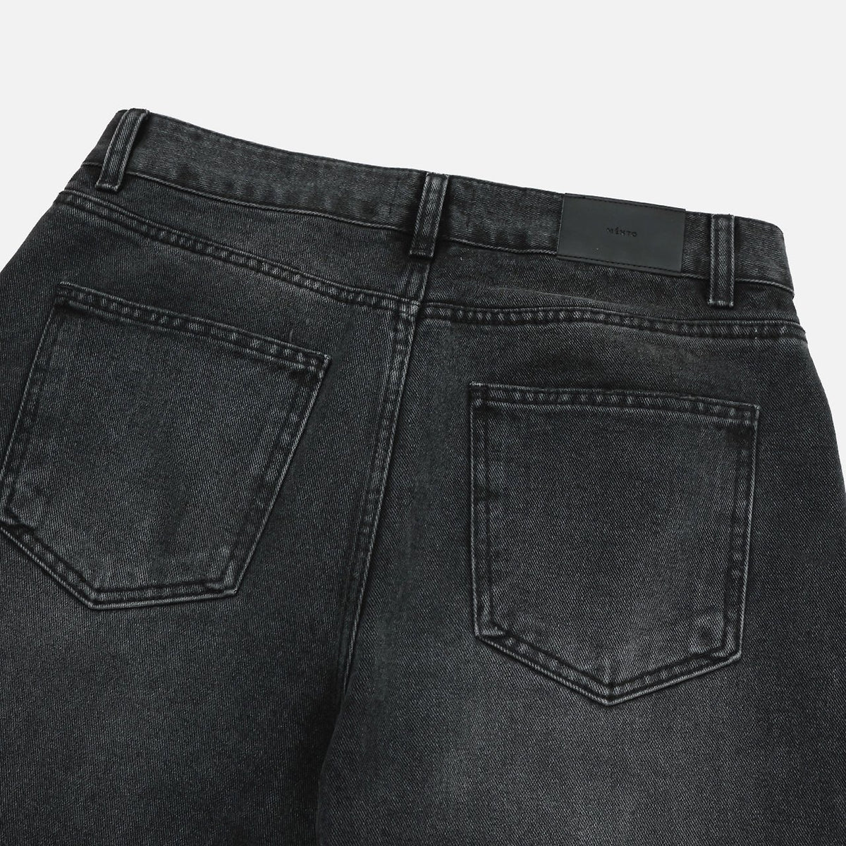 MAGNOLIA Basic Black Denim Pants(BLACK) 商品画像7/9