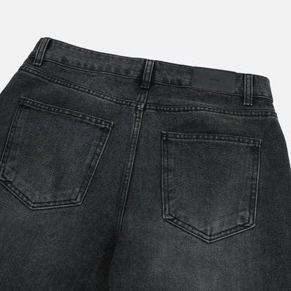 MAGNOLIA Basic Black Denim Pants(BLACK) 商品画像7/9