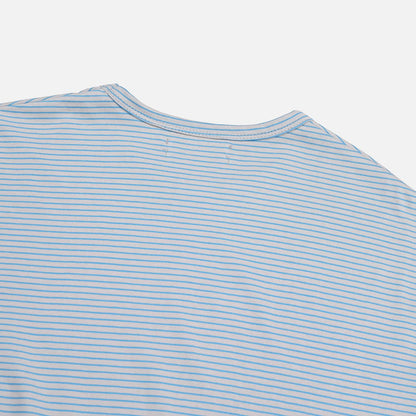 MAGNOLIA Basic Tone Stripe Tee(LIME,BLUE,GRAY) 商品画像16/23