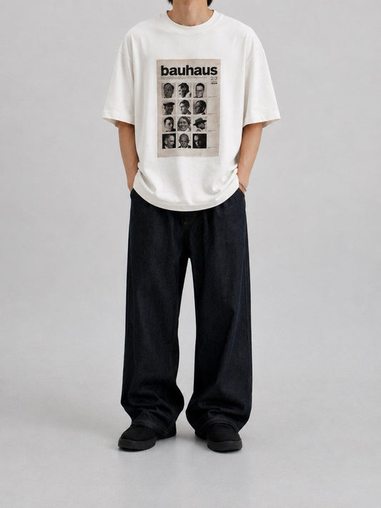 MAGNOLIA Bauhaus Archive Graphic Tee(WHITE,GRAY) 商品画像2/8