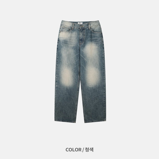 MAGNOLIA Baytin Washed Denim Pants(BLUE) 商品画像2/9