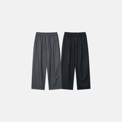 MAGNOLIA Bell Stripe Banding Pants(GRAY,NAVY) 商品画像11/11