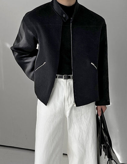 MAGNOLIA Biker Handmade Jacket 韓国メンズファッション 03