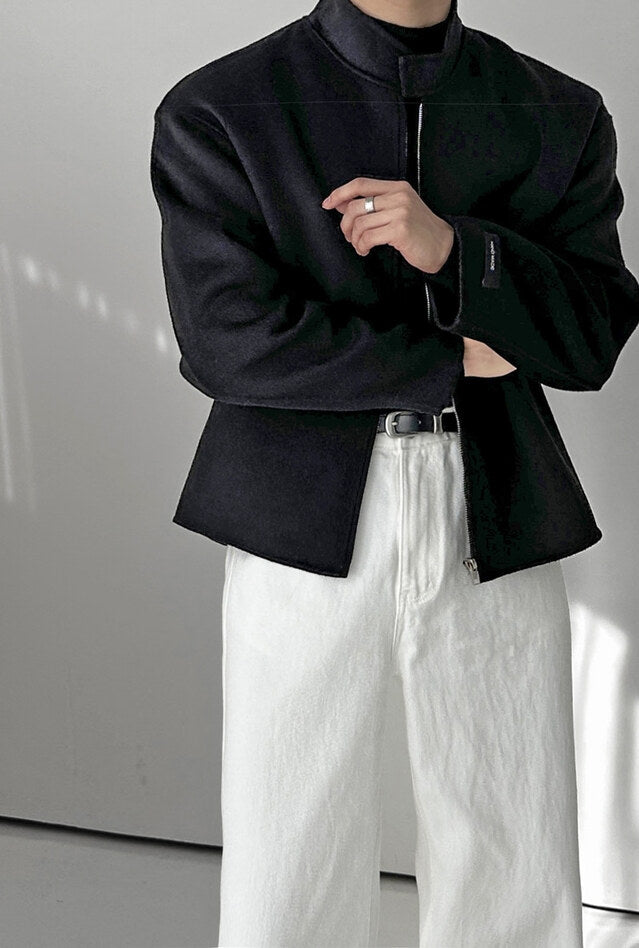 MAGNOLIA Biker Handmade Jacket 韓国メンズファッション 17