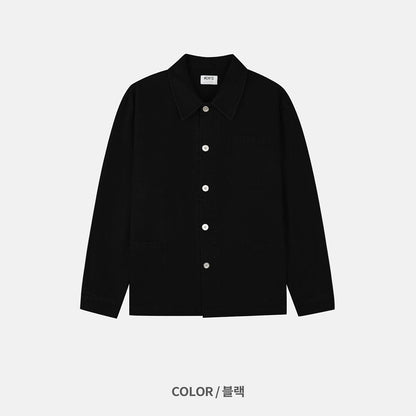 MAGNOLIA Bio French Work Jacket(BLUE,BLACK) 商品画像12/13