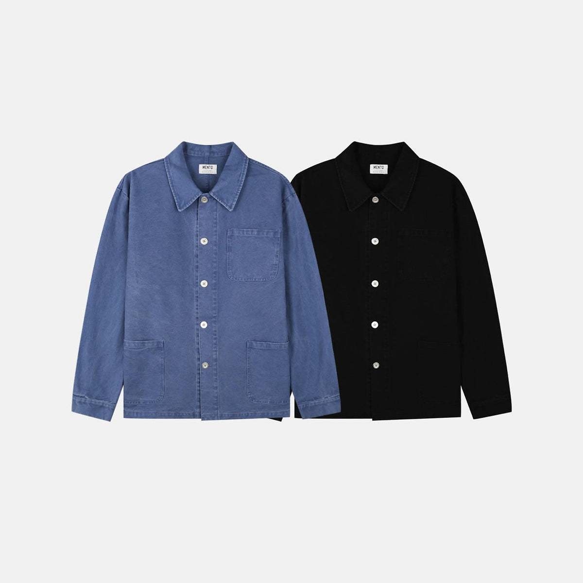 MAGNOLIA Bio French Work Jacket(BLUE,BLACK) 商品画像13/13