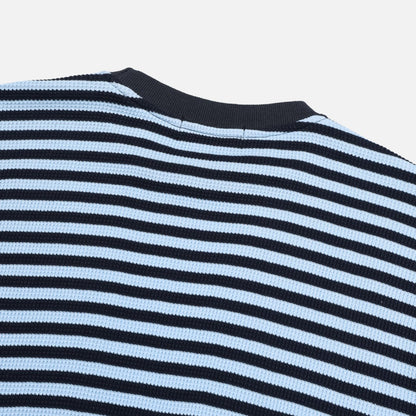MAGNOLIA Border Waffle Long Sleeve T(BLUE,CHARCOAL) 商品画像13/19