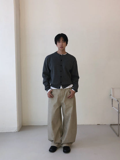 MAGNOLIA Brick Cardigan(BLACK, NAVY, CHARCOAL, GRAY) 商品画像1/15