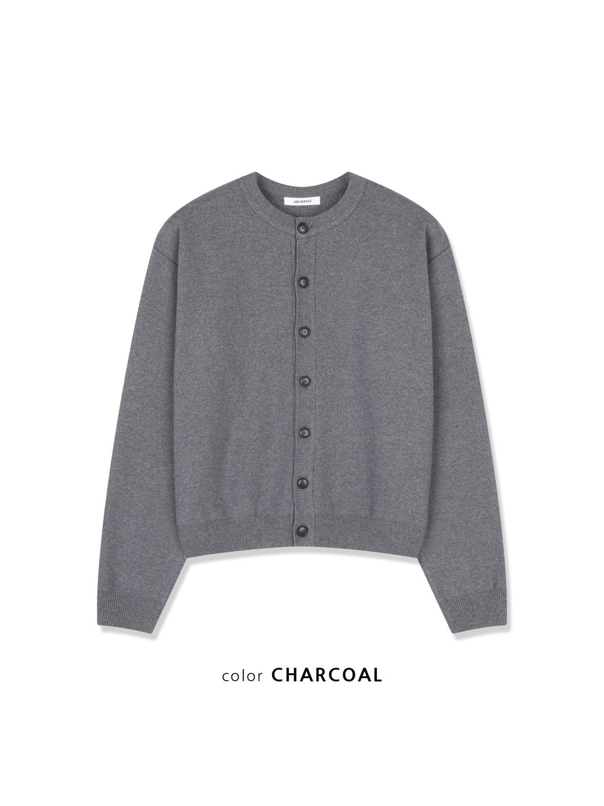 MAGNOLIA Brick Cardigan(BLACK, NAVY, CHARCOAL, GRAY) 商品画像11/15