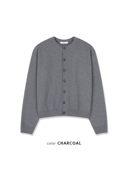 MAGNOLIA Brick Cardigan(BLACK, NAVY, CHARCOAL, GRAY) 商品画像11/15