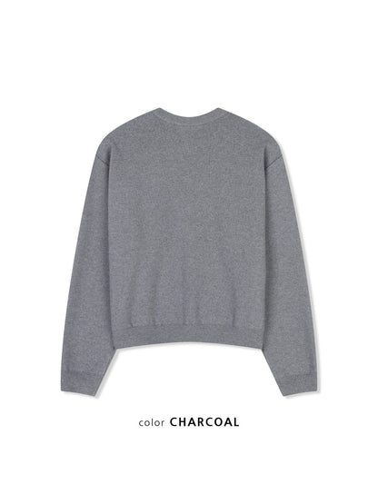 MAGNOLIA Brick Cardigan(BLACK, NAVY, CHARCOAL, GRAY) 商品画像12/15