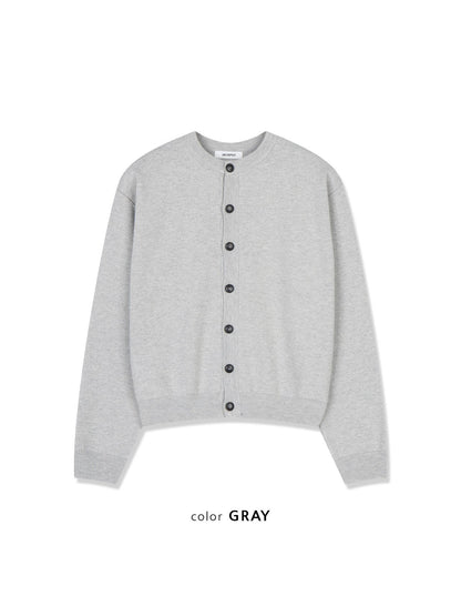 MAGNOLIA Brick Cardigan(BLACK, NAVY, CHARCOAL, GRAY) 商品画像13/15