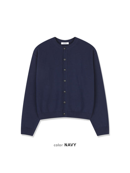 MAGNOLIA Brick Cardigan(BLACK, NAVY, CHARCOAL, GRAY) 商品画像14/15