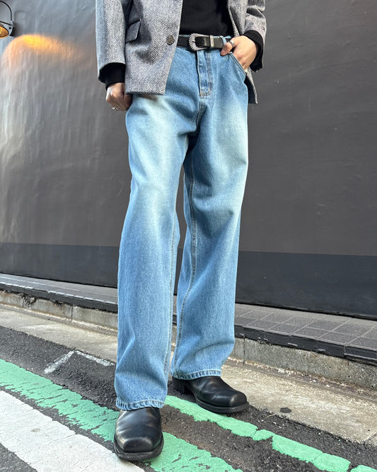 MAGNOLIA Buddy Wide Denim Pants(MID BLUE) 商品画像7/15