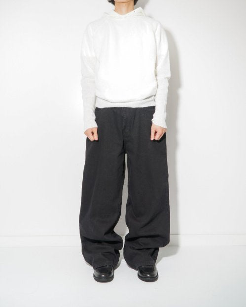 MAGNOLIA Bulky Wide Denim(BLACK) 商品画像4/16