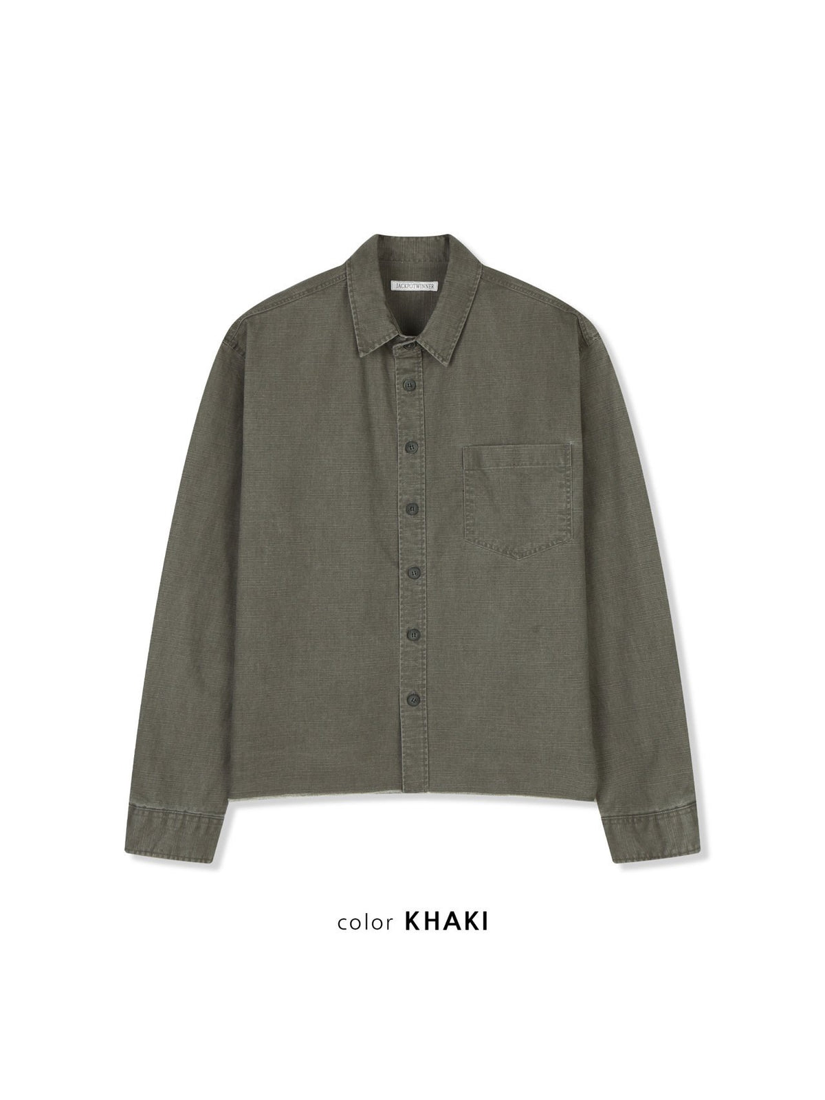 MAGNOLIA Capital Shirt(BLACK, KHAKI) 商品画像11/15