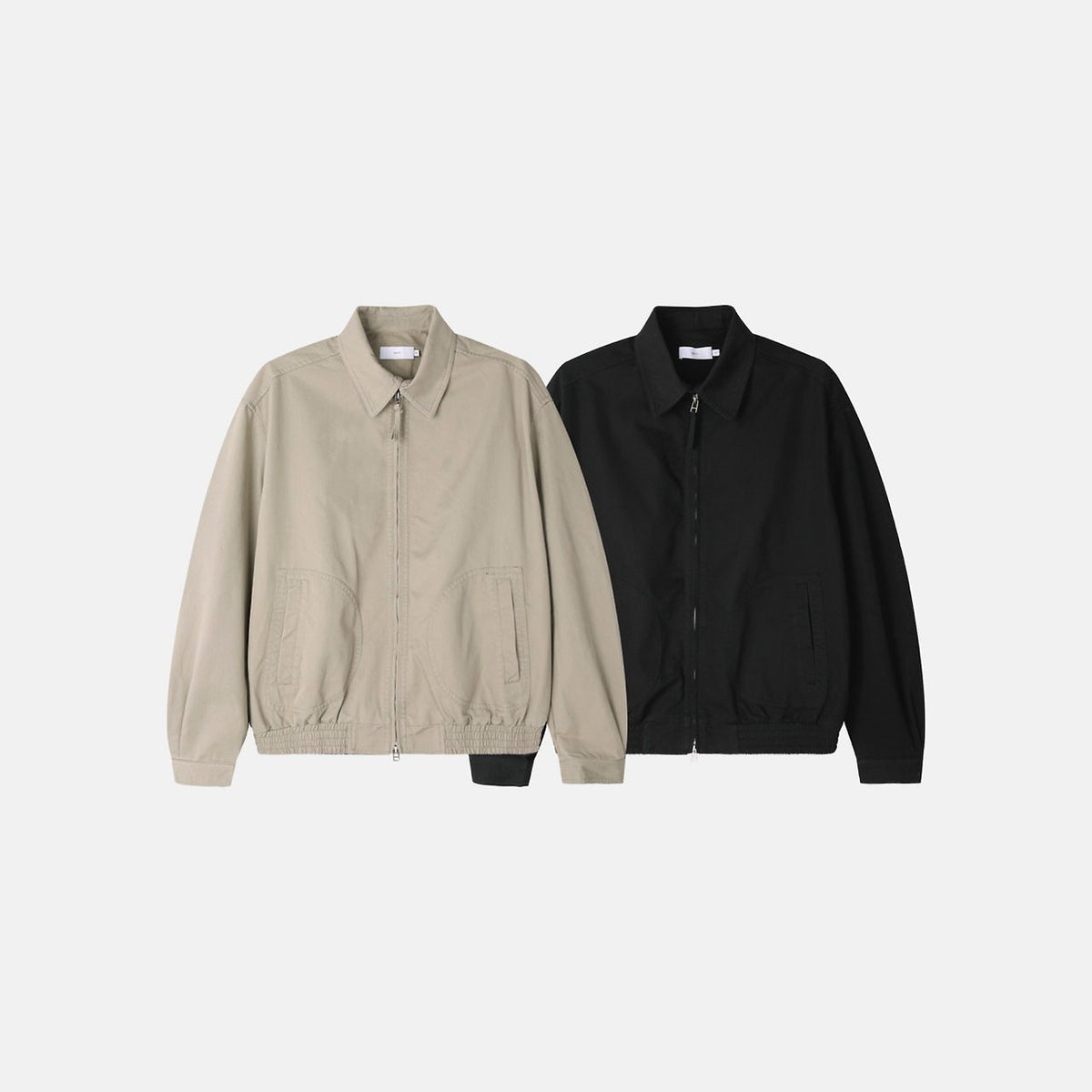 MAGNOLIA Cation Bio Cotton Blouson(KHAKI BEIGE,BLACK) 商品画像1/12