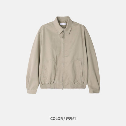 MAGNOLIA Cation Bio Cotton Blouson(KHAKI BEIGE,BLACK) 商品画像2/12