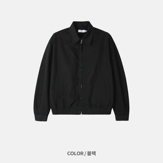 MAGNOLIA Cation Bio Cotton Blouson(KHAKI BEIGE,BLACK) 商品画像3/12