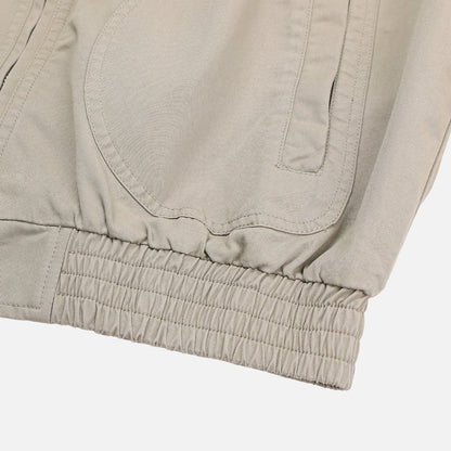 MAGNOLIA Cation Bio Cotton Blouson(KHAKI BEIGE,BLACK) 商品画像7/12