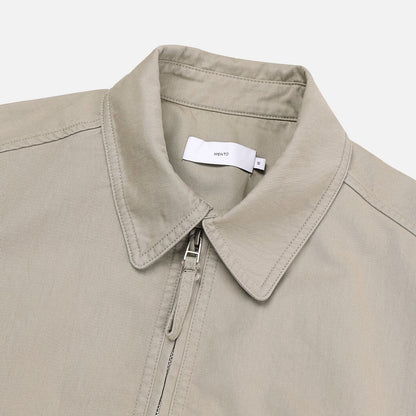 MAGNOLIA Cation Bio Cotton Blouson(KHAKI BEIGE,BLACK) 商品画像10/12