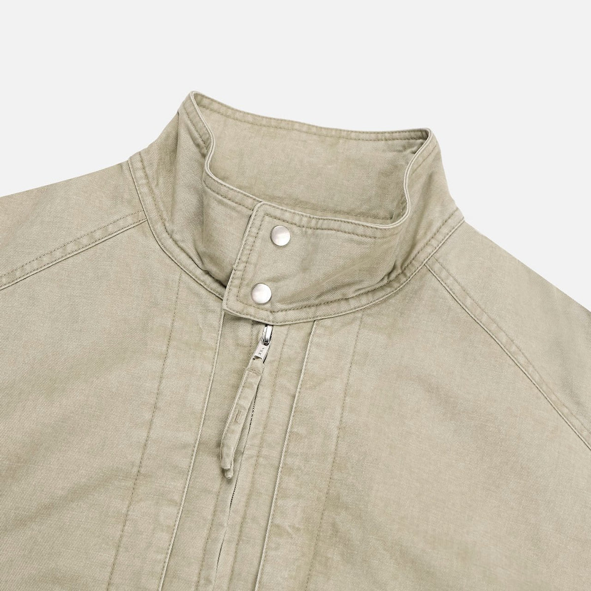 MAGNOLIA Cation High-Neck Jacket(BEIGE,BLACK) 商品画像6/12
