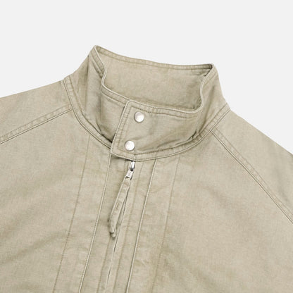MAGNOLIA Cation High-Neck Jacket(BEIGE,BLACK) 商品画像6/12