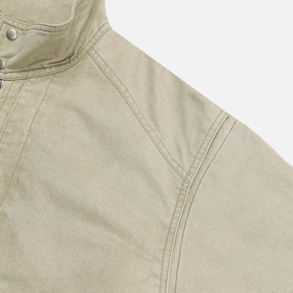 MAGNOLIA Cation High-Neck Jacket(BEIGE,BLACK) 商品画像7/12