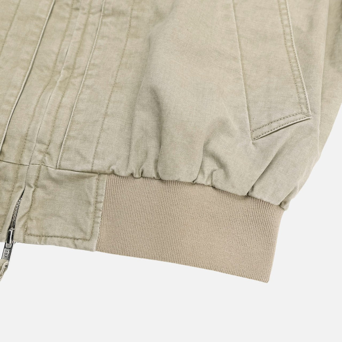 MAGNOLIA Cation High-Neck Jacket(BEIGE,BLACK) 商品画像10/12