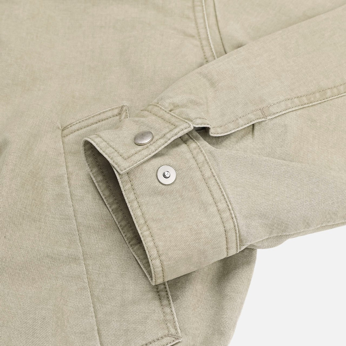 MAGNOLIA Cation High-Neck Jacket(BEIGE,BLACK) 商品画像11/12