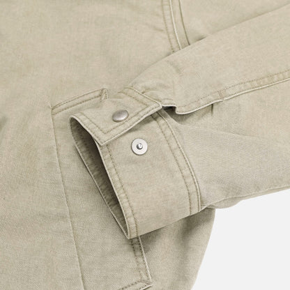 MAGNOLIA Cation High-Neck Jacket(BEIGE,BLACK) 商品画像11/12