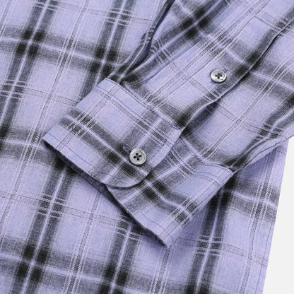 MAGNOLIA Chill Guy Check Shirt(YELLOW, PURPLE) 商品画像5/12
