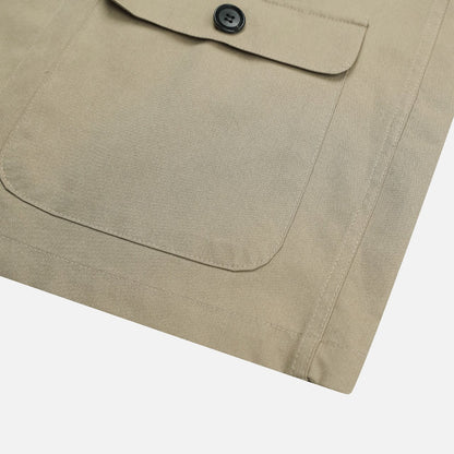 MAGNOLIA CN20 Half Cotton Jacket(BEIGE,BLACK) 商品画像6/11