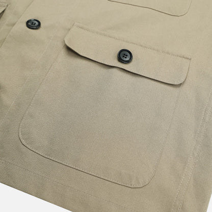 MAGNOLIA CN20 Half Cotton Jacket(BEIGE,BLACK) 商品画像7/11